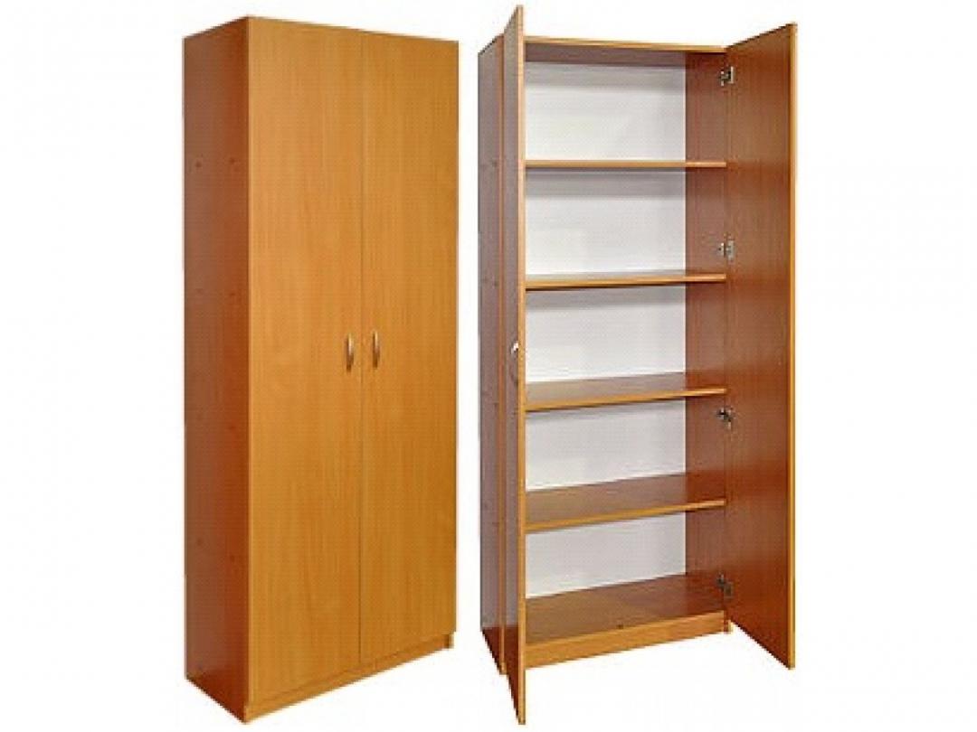 Шафа книжкова закрита 2-дверна (0631) АНШАР ГРУП 802х403х1816 мм.